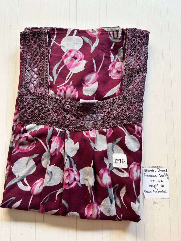 DS045 Shandar Spun nighty