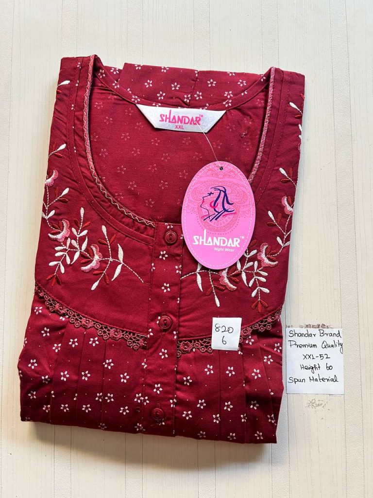 DS062 Shandar Spun nighty