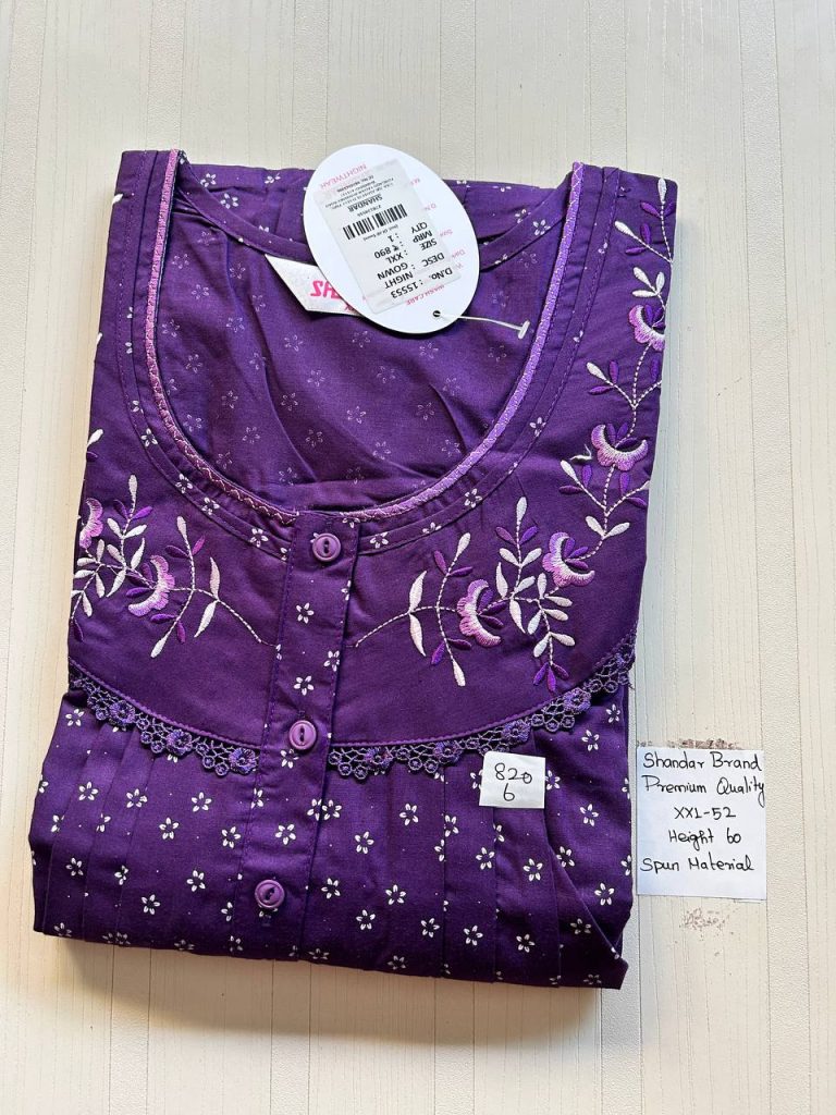 DS063 Shandar Spun nighty