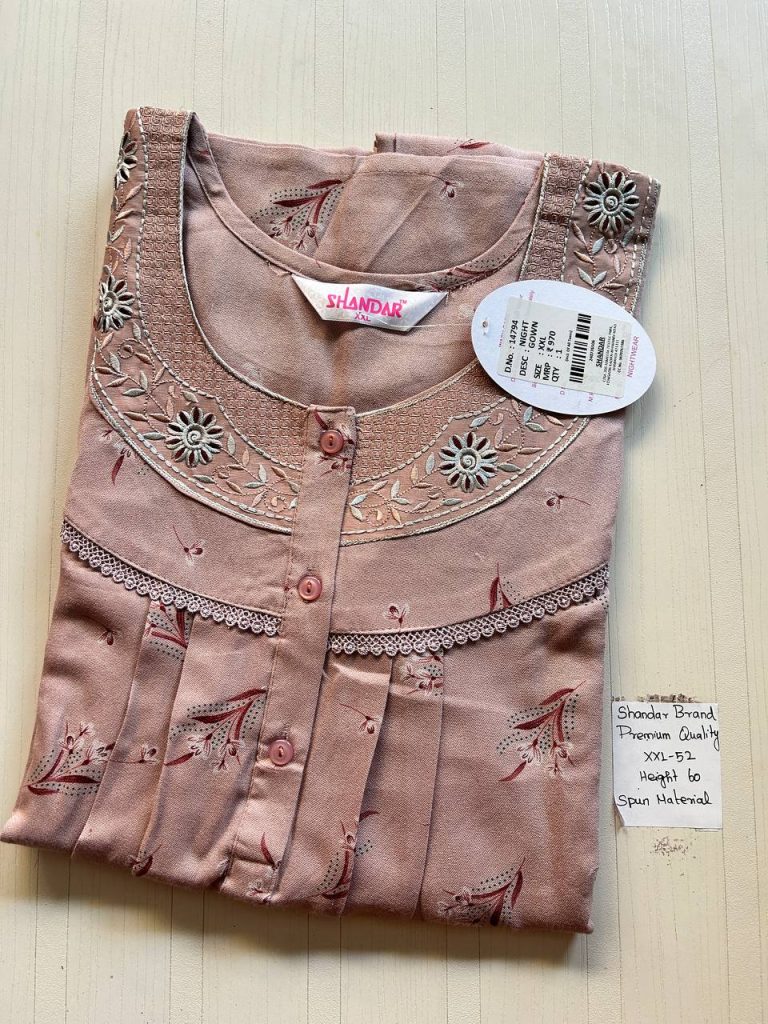 DS065 Shandar Spun nighty