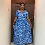 AA1131 heightt Peacock Feeding Frockk