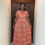 AA1134 heightt Peacock Feeding Frockk