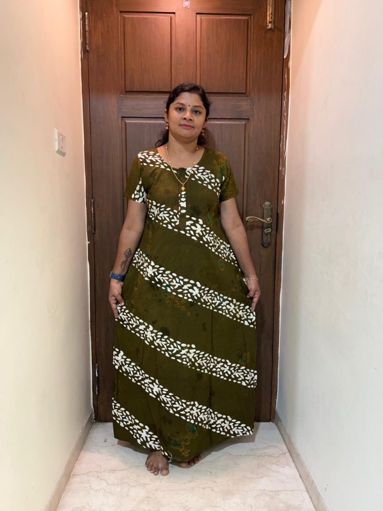 AA0850 Peacock zip Batik