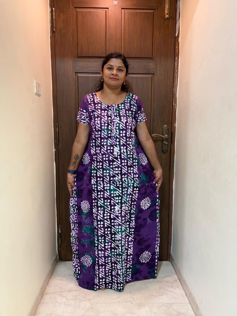 AA0858 Peacock zip Batik