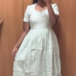 MF0002 MAXI FROCK ELEGANT OLIVE GREEN