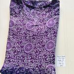 MF0013 Peacock maxi frock height