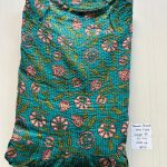 MF0017 Peacock maxi frock height