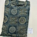 MF0019 Peacock maxi frock height