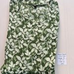 MF0023 Peacock maxi frock height