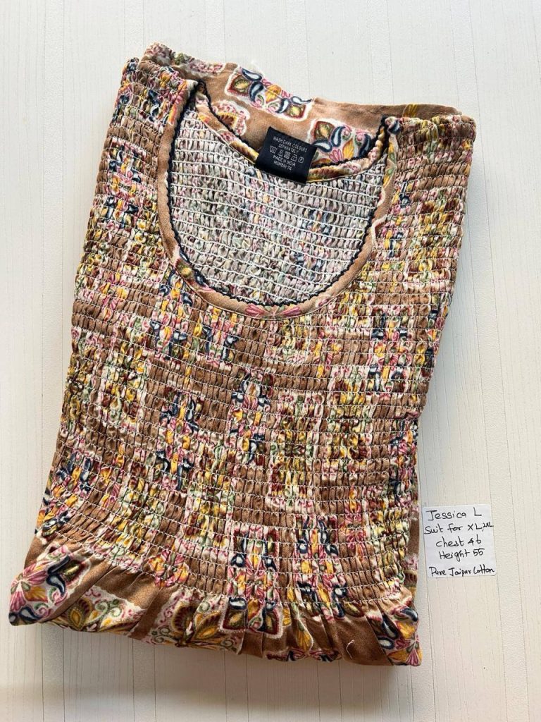 BJ0402 Jessica smoking frock