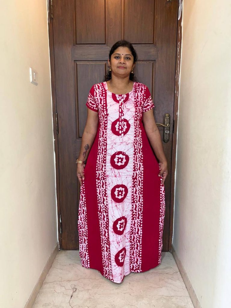 AA0501 Peacock Zip batik