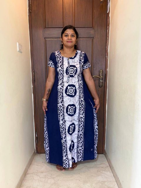 AA0202 Peacock Zip batik