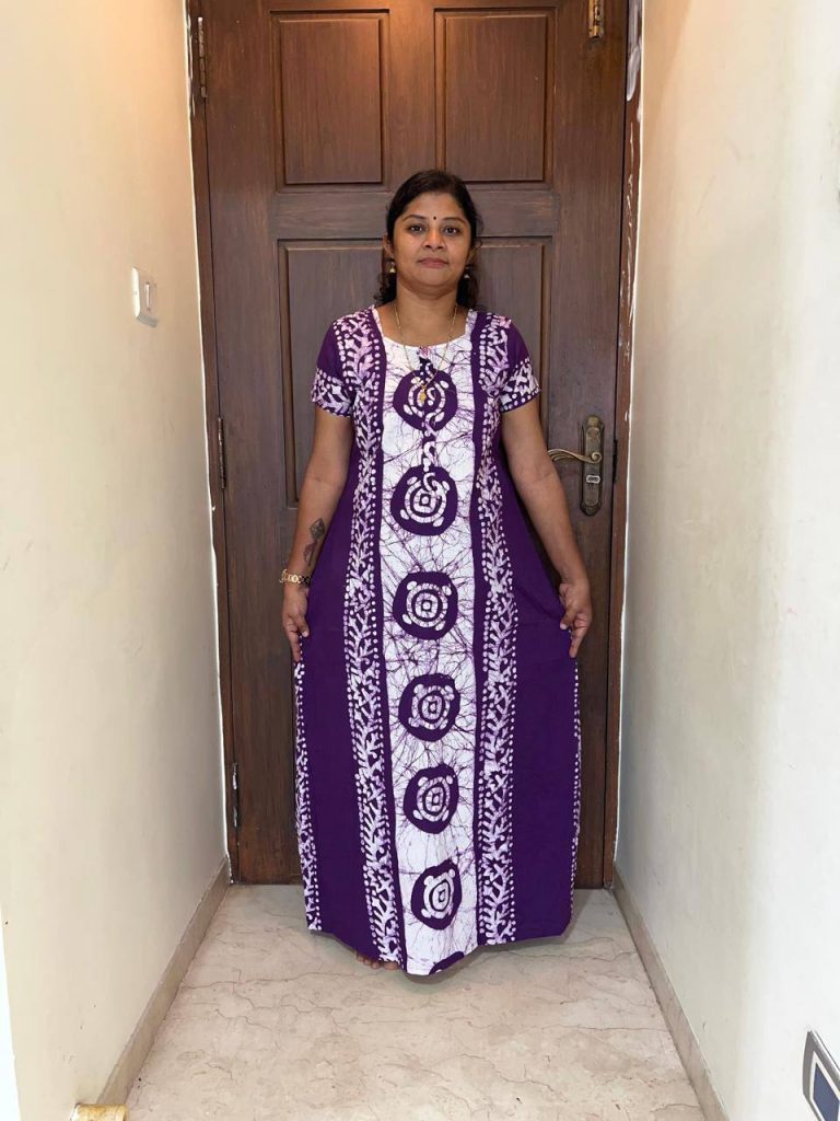 AA0204 Peacock Zip batik