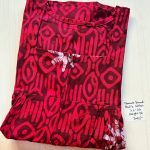 AA0510 Peacock pleats Zip batik