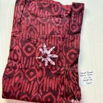 AA0512 Peacock pleats Zip batik