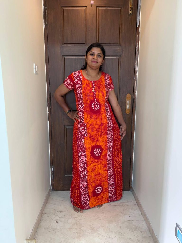 AA0521 Height Peacock Zip batik