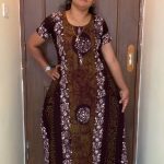 AA0523 Height Peacock Zip batik