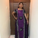 AA0524 Height Peacock Zip batik