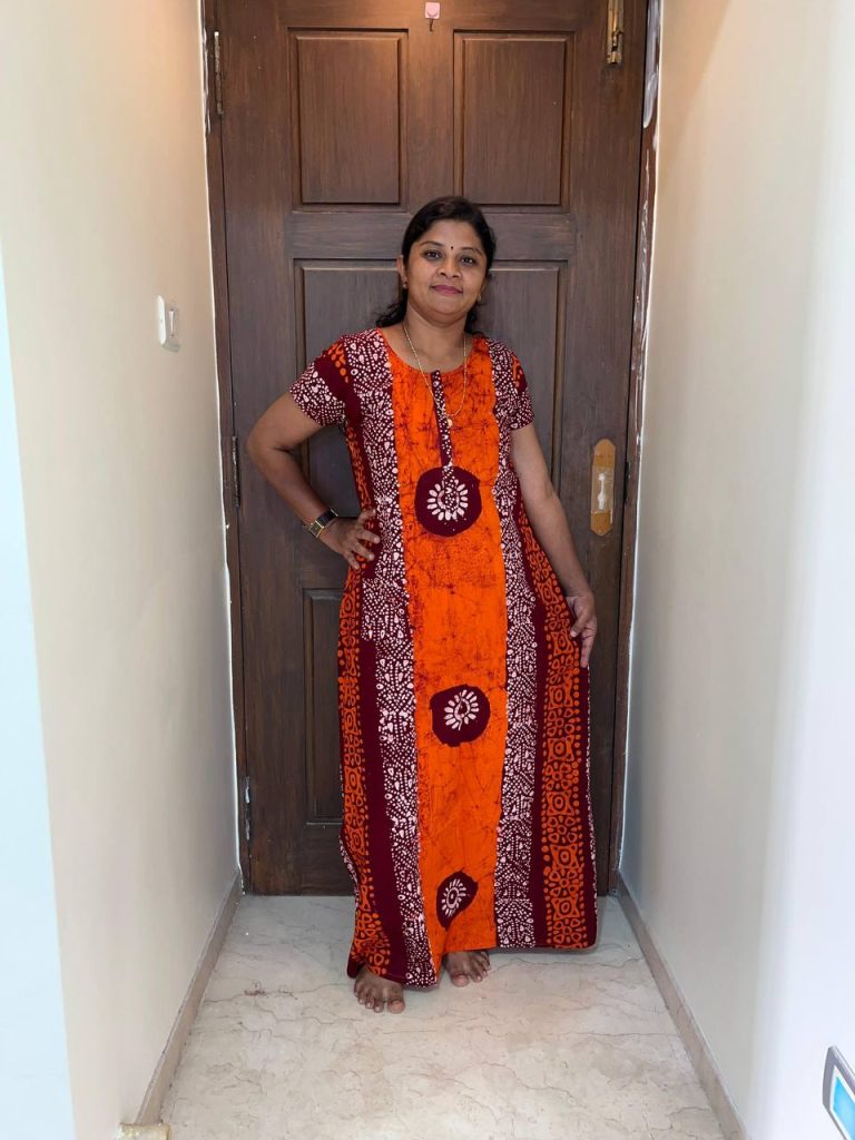 AA0525 Peacock Zip batik