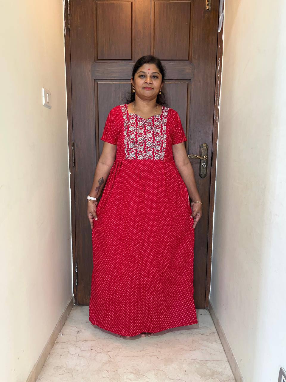 product-0.jpg AP1102 Peacock Feeding Frockk