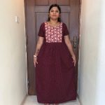 AP1103 Peacock Feeding Frockk