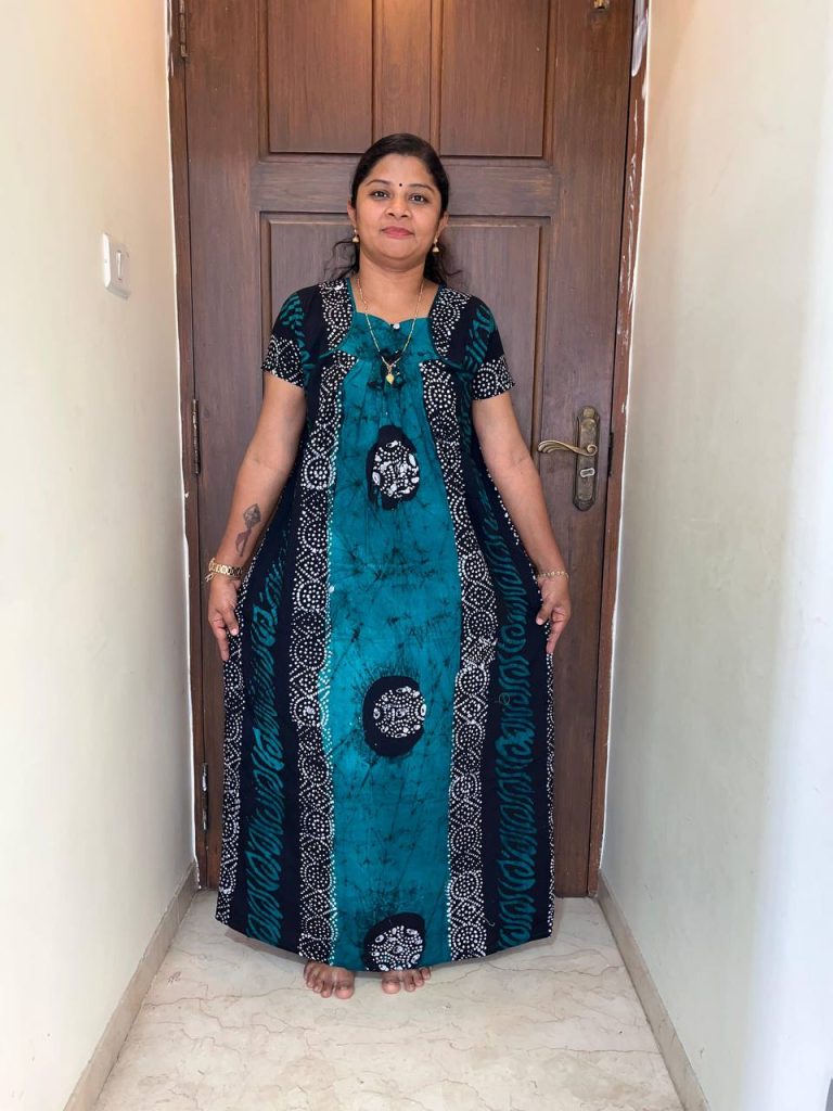 AP0105 Peacock Pleats no ziip Batik