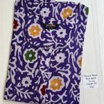 AA0751 Peacock zip Batik(openable button)