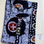 AA0753 Peacock zip Batik(openable button)