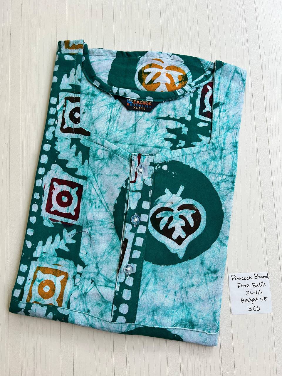 product-0.jpg AA0754 Peacock zip Batik(openable button)