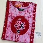 AA0756 Peacock zip Batik(openable button)