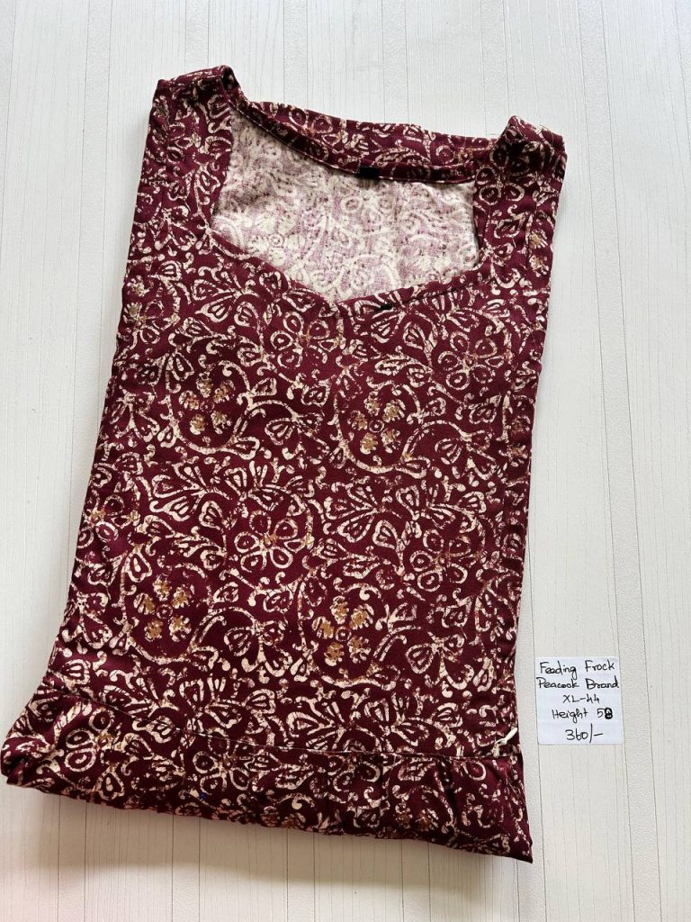 AA1111 Height Peacock Feeding Frockk