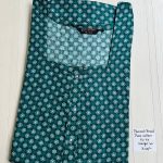 AA0836 Peacock zip (openable button)