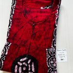 AA0259 Peacock Pleats Zip Batik