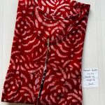 AA0264 Peacock Pleats Zip Batik