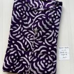 AA0265 Peacock Pleats Zip Batik