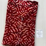 AA0267 Peacock Pleats Zip Batik