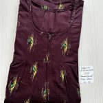 AA0282 Peacock Pleats Zip