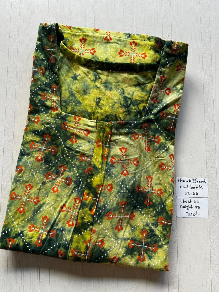 AA0811 Peacock Zip Batik
