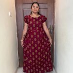 AA0001 Height Peacock frock