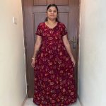 AA0002 Height Peacock frock