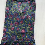 MF0025 Peacock maxi frock height