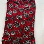 MF0026 Peacock maxi frock height