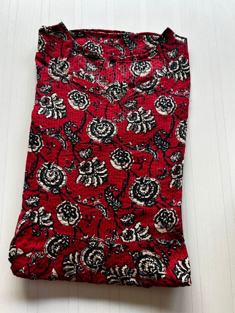 MF0026 Peacock maxi frock height