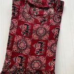 MF0027 Peacock maxi frock height