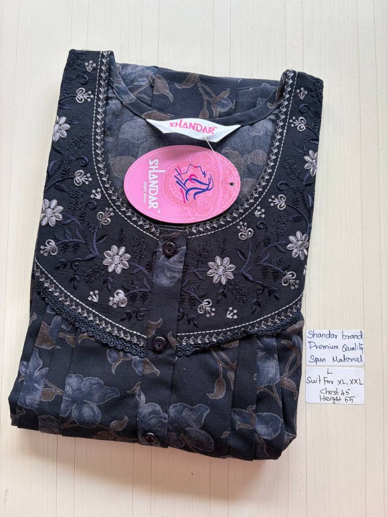 BS192 Shandar Spun nighty