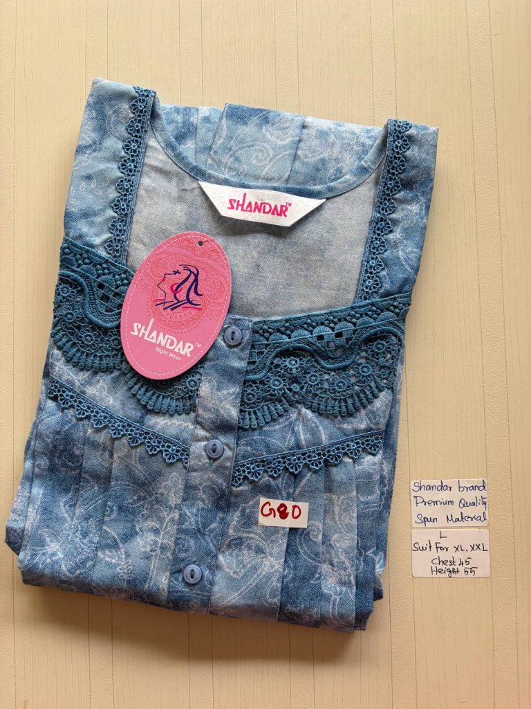 BS217 Shandar Spun nighty