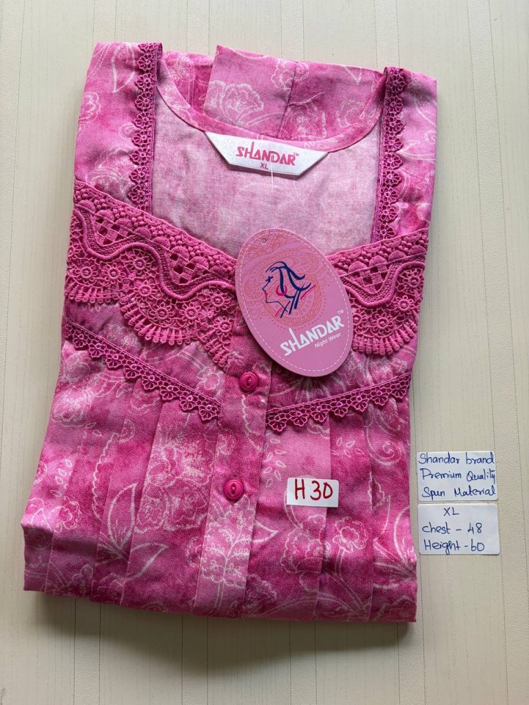 cs038 Shandar Spun nighty