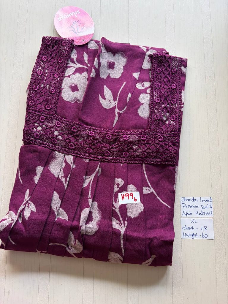 cs055 Shandar Spun nighty