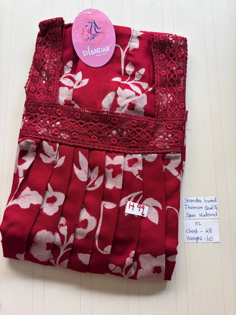 cs056 Shandar Spun nighty