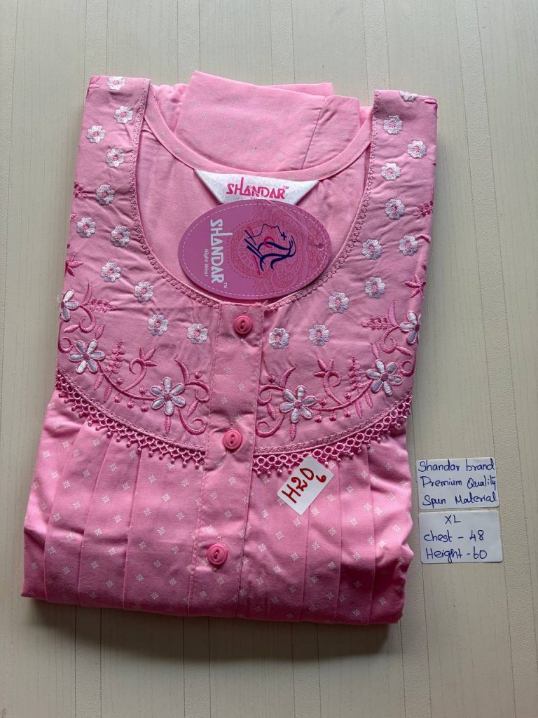cs069 Shandar Spun nighty